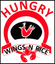 Hungry Wings N Rice Logo