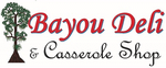 Bayou Deli  Casserole Shop Logo