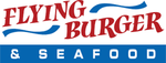 Flying Burger  Seafood Logo